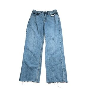 Abercrombie & Fitch Light Blue Wide Leg Jeans